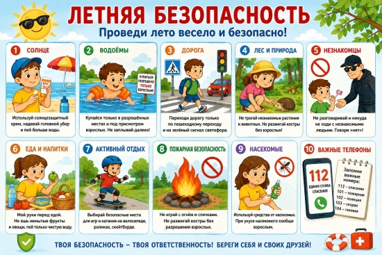 Летняя безопасность